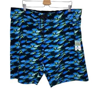 Ocean & Coast Board Shorts Swim Trunks NWT